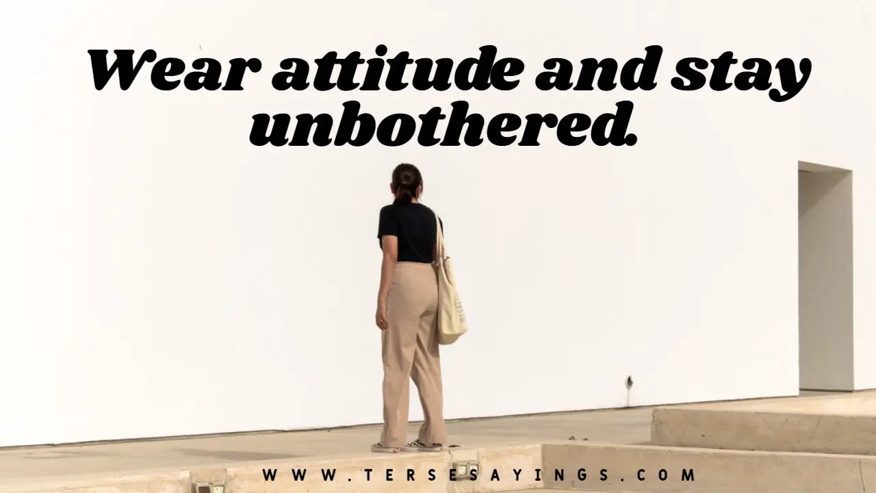 Short Unbothered Quotes