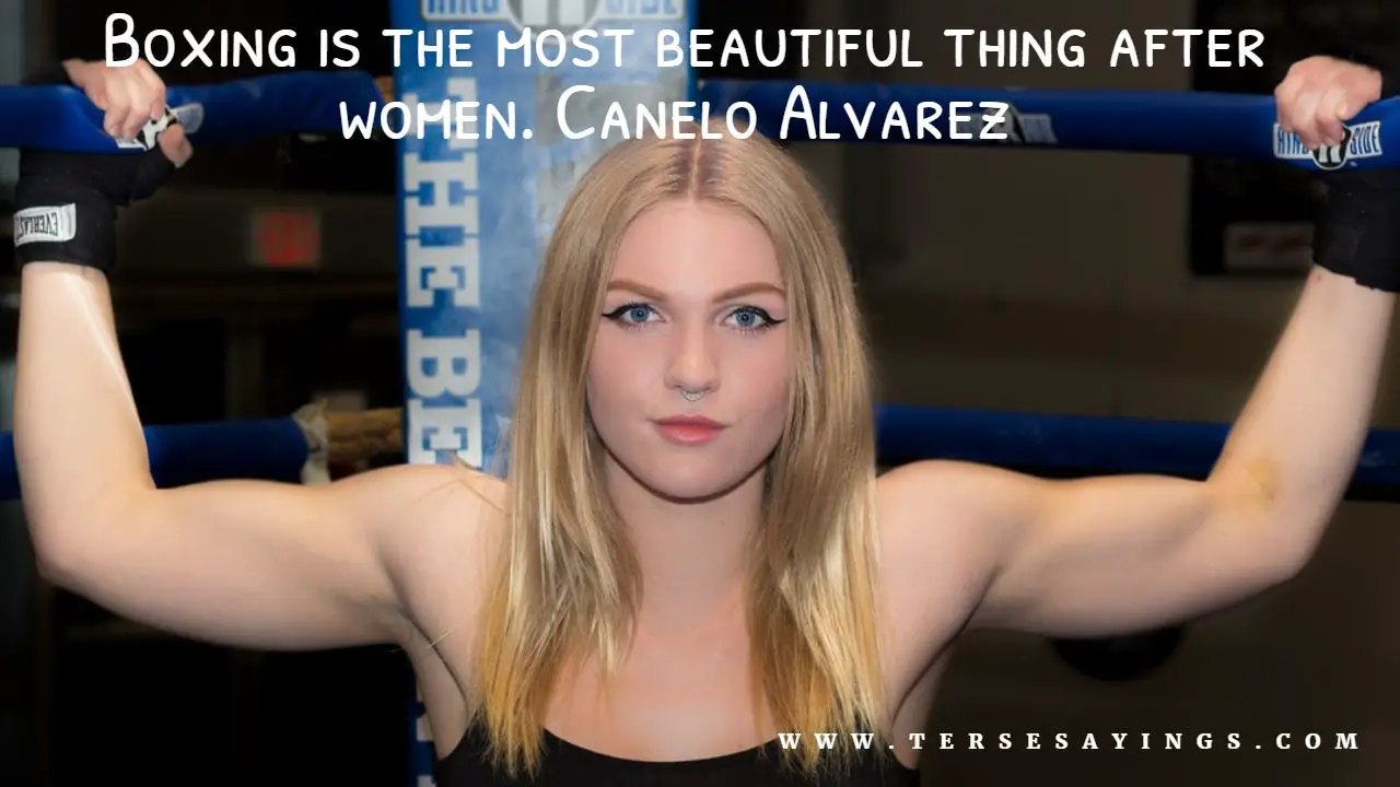 Boxing Quotes For Women