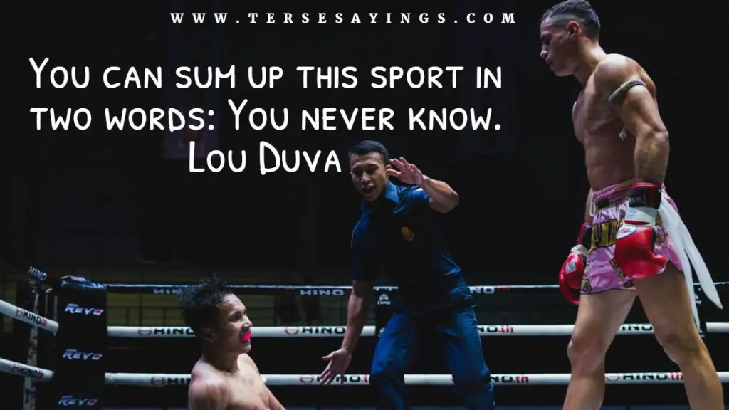 Boxing Quotes