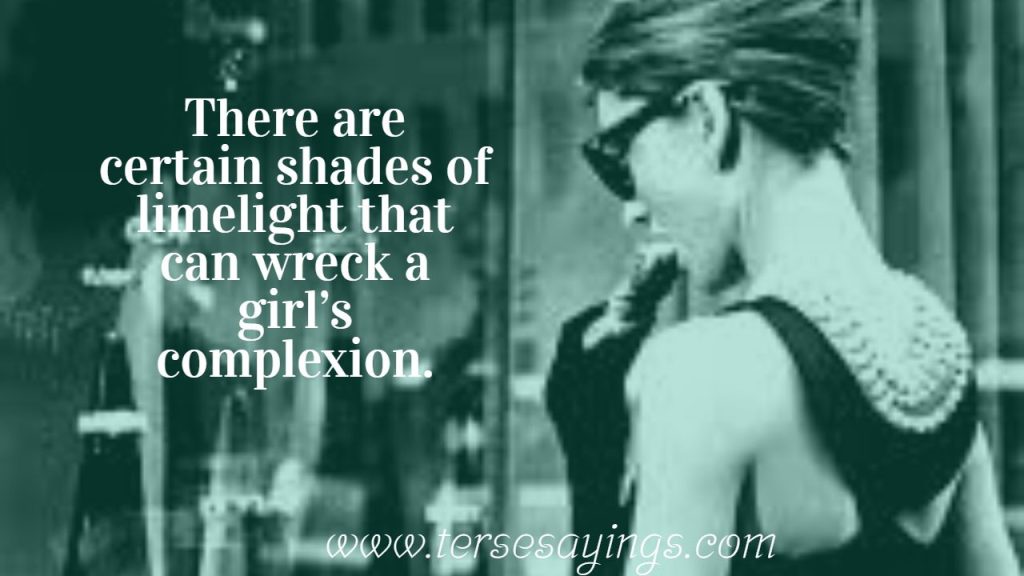 Breakfast At Tiffany's Quotes