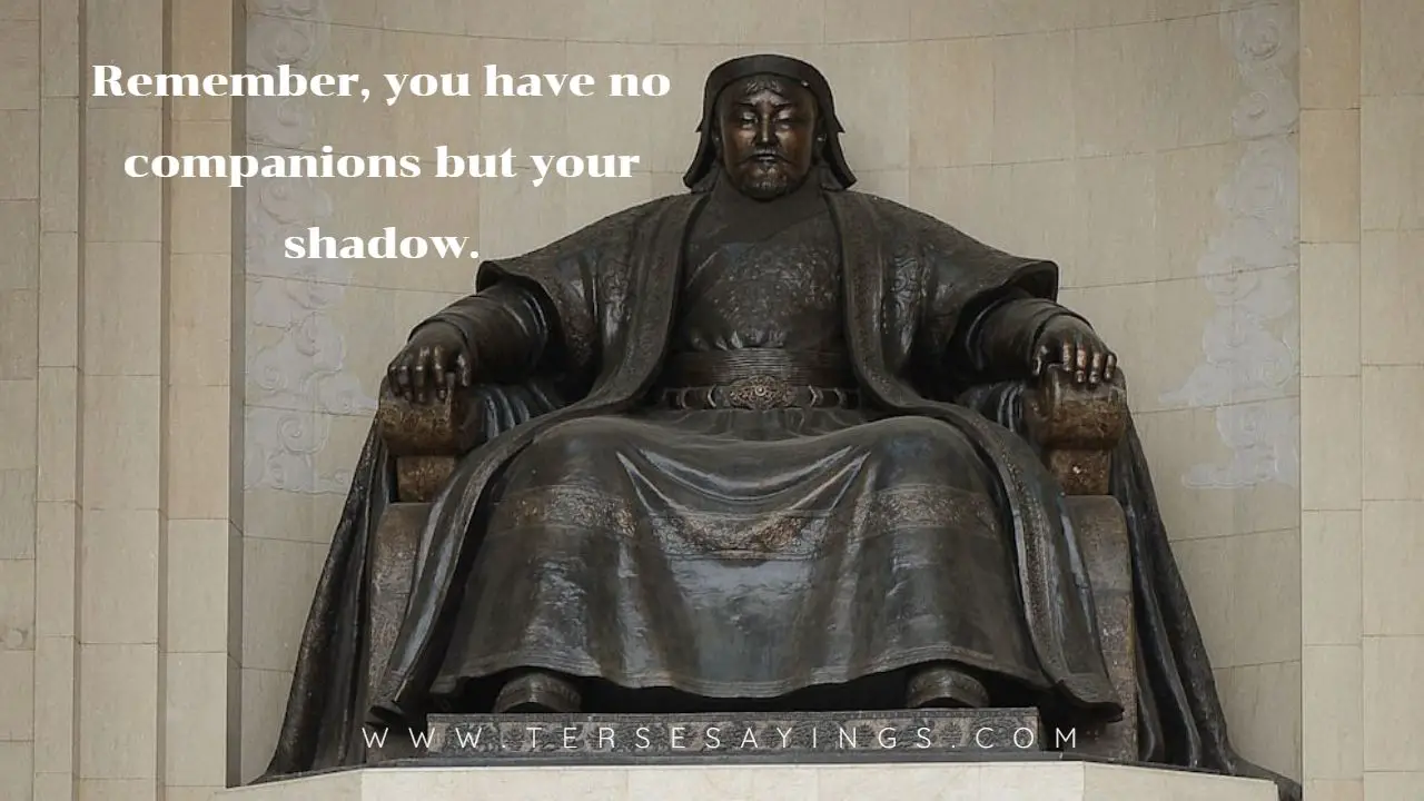Genghis Khan’s Thoughts and Wisdom