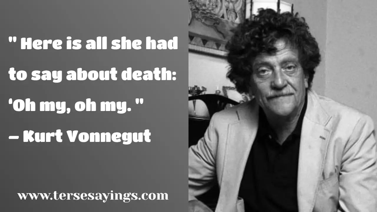Kurt Vonnegut Quotes on Death