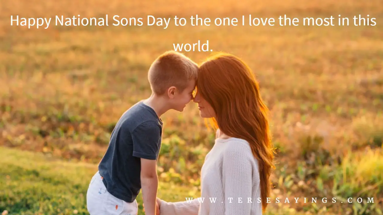 National Sons and Daughters Day Quotes