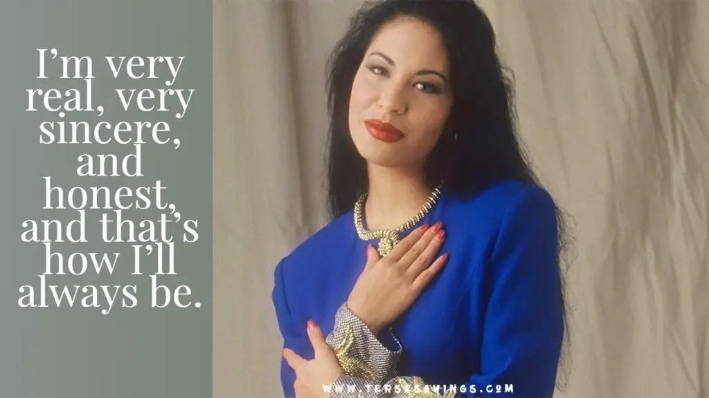 Selena Quintanilla Quotes