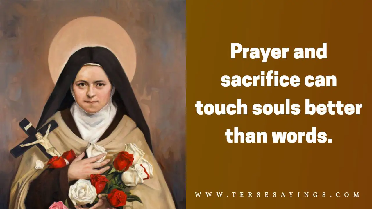 St Therese of Lisieux Quotes on Prayer