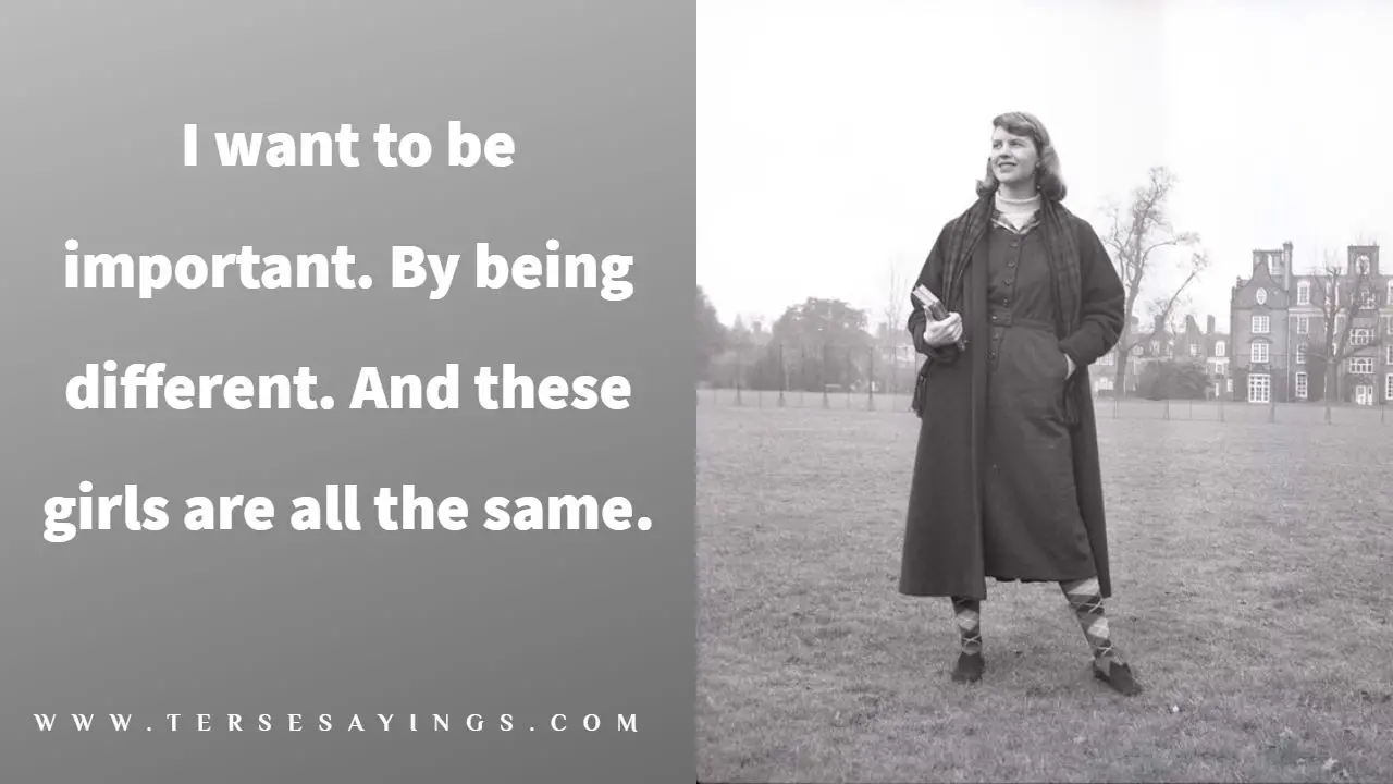 Sylvia Plath Quotes Feminism