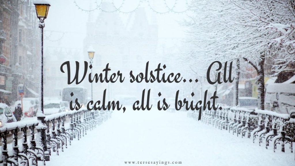 Winter Solstice Quotes