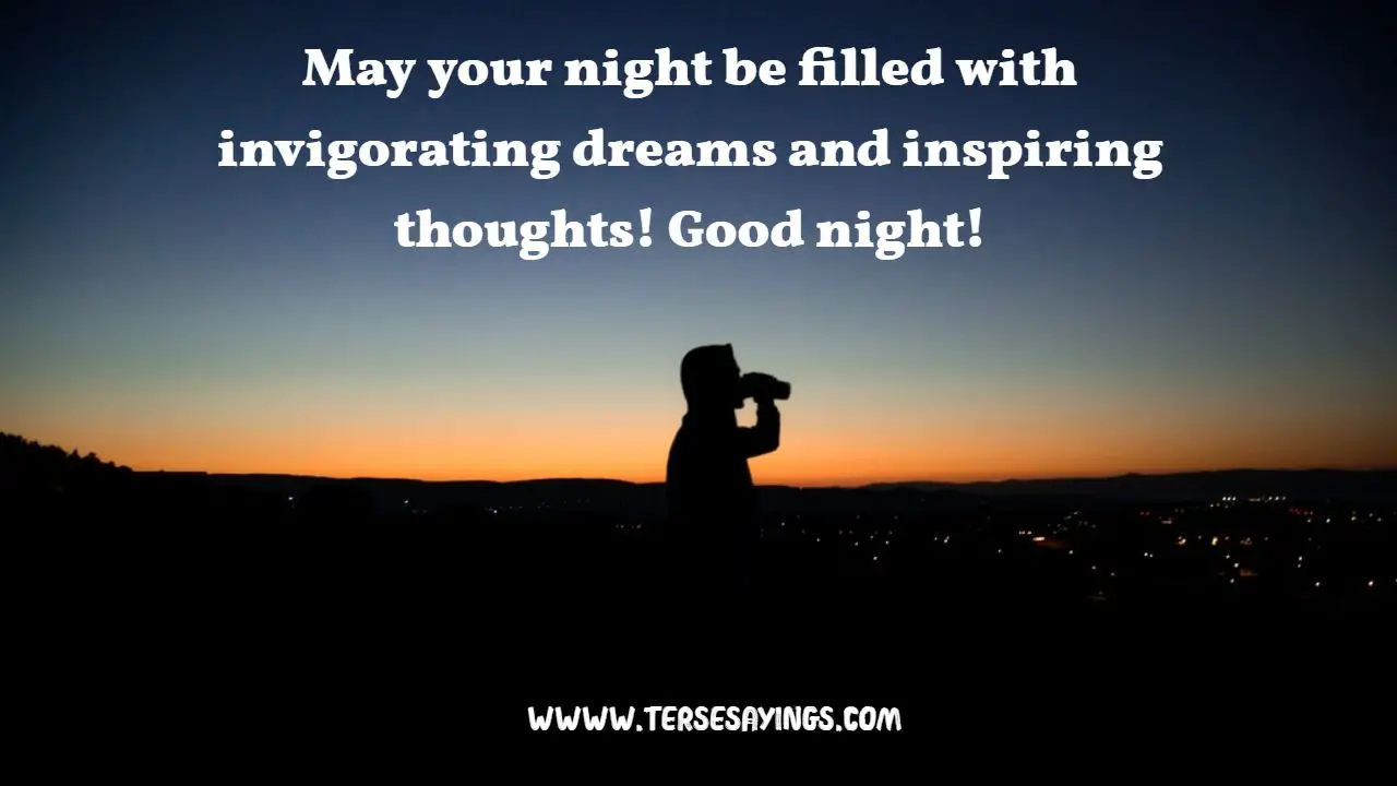 Inspirational Good Night Messages For Friends