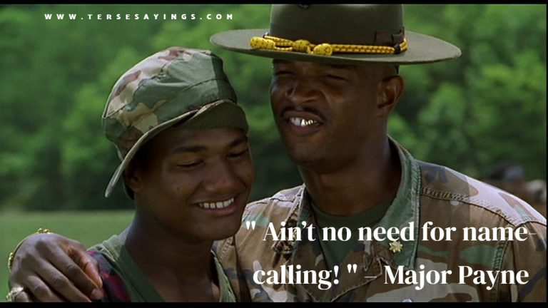 Major Payne Quotes