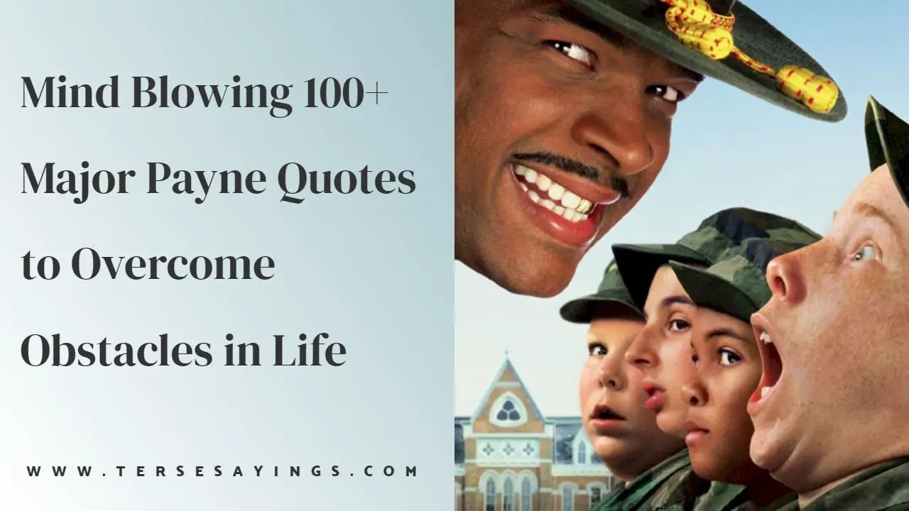 Major Payne Quotes