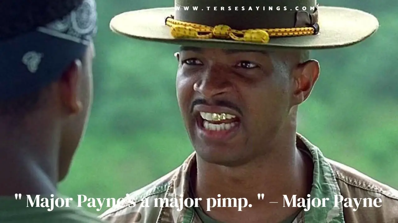 Major Payne Quotes Finger