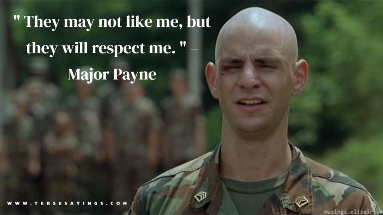 Major Payne Quotes