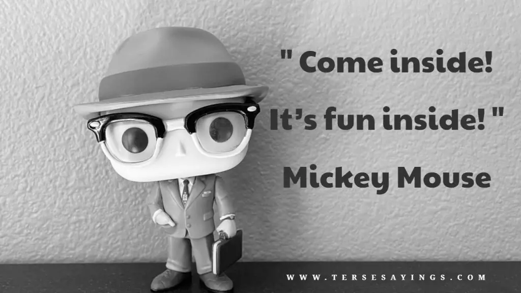 Mickey Mouse Quotes, Best Mickey Mouse Quotes