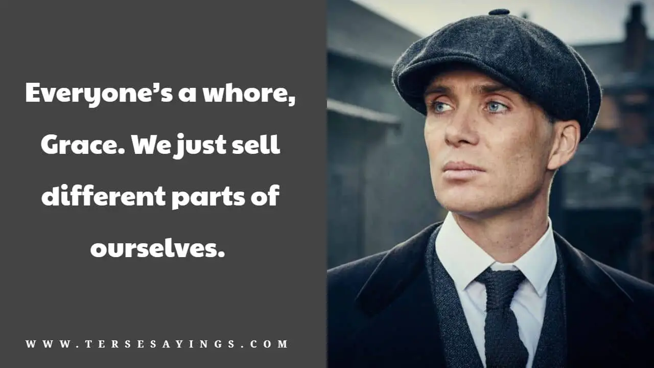 Badass Thomas Shelby Quotes
