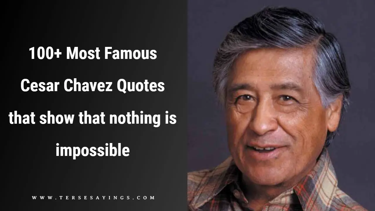 Cesar Chavez Quotes