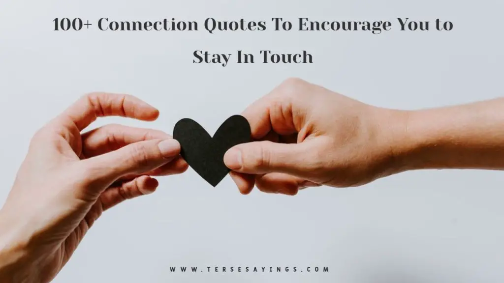 Connection Quotes