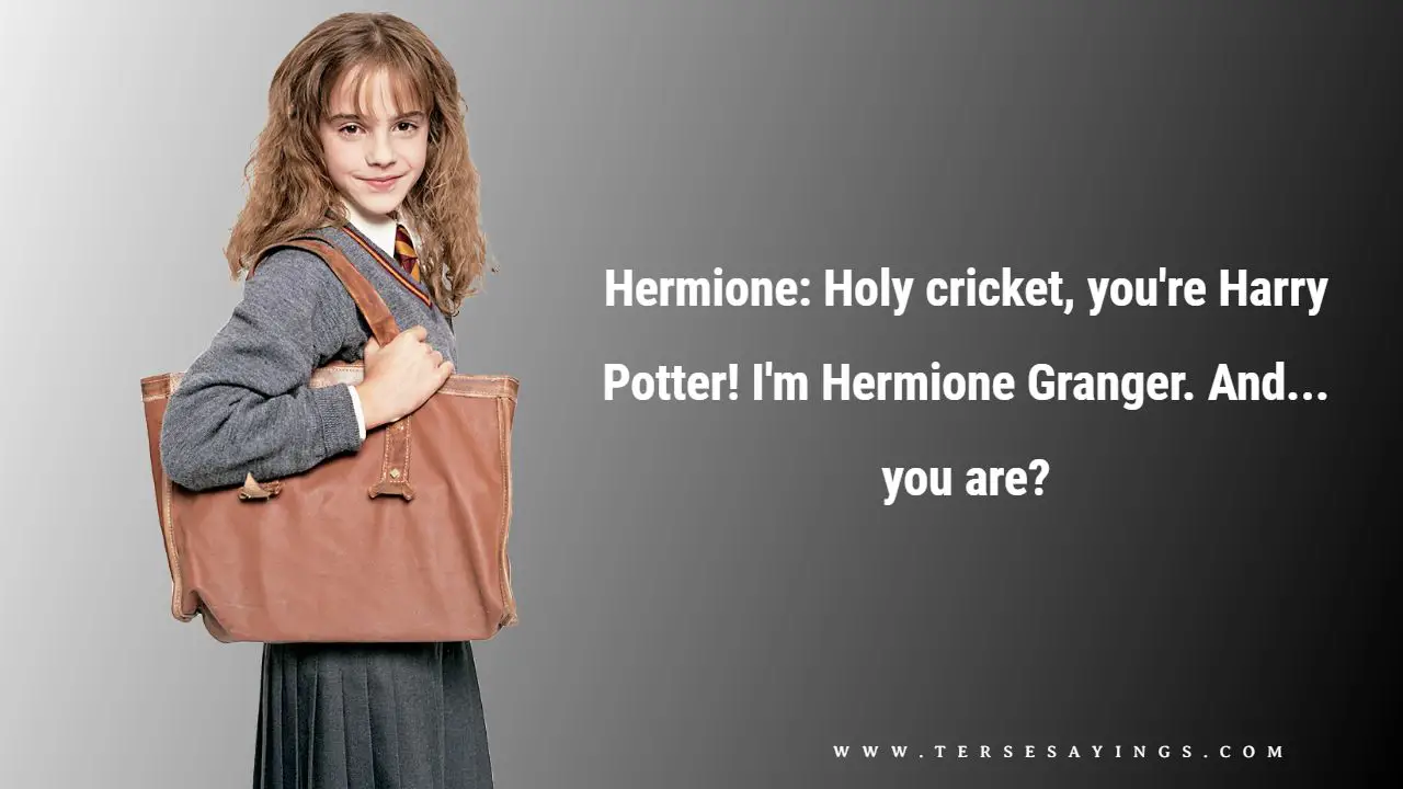 Hermione Granger Quotes About Being Smart