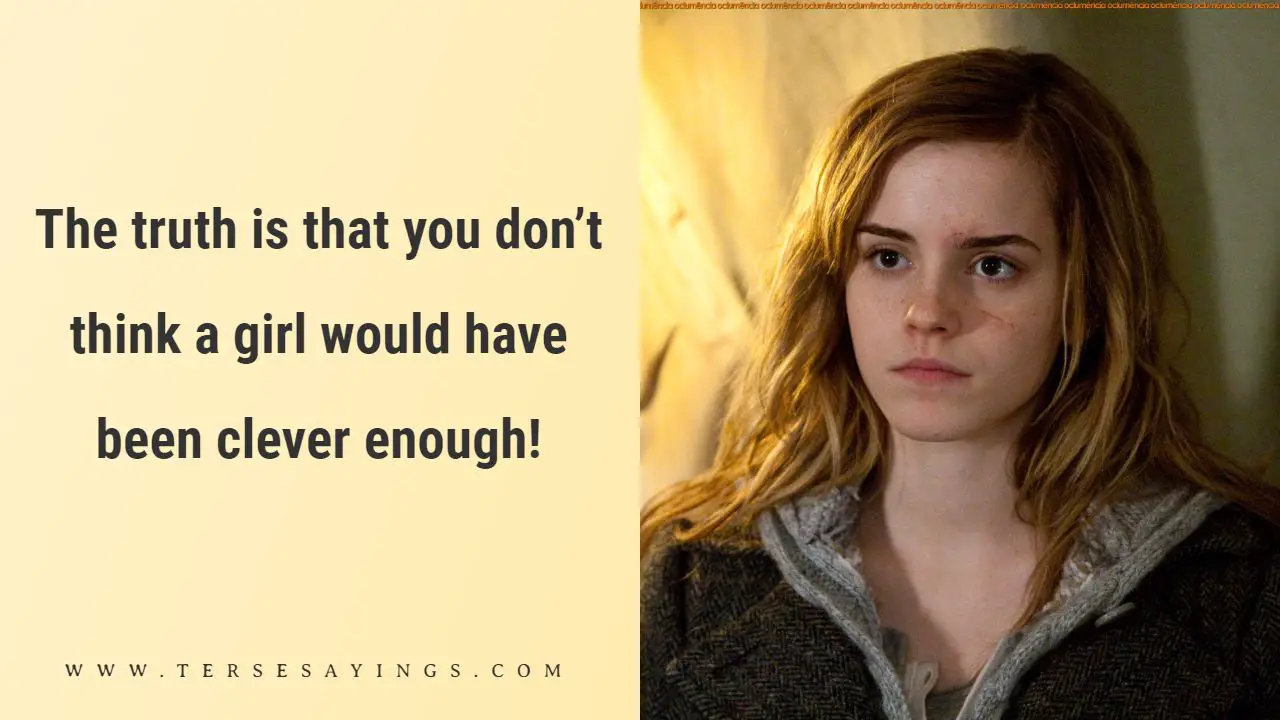 Hermione Granger Quotes Inspirational
