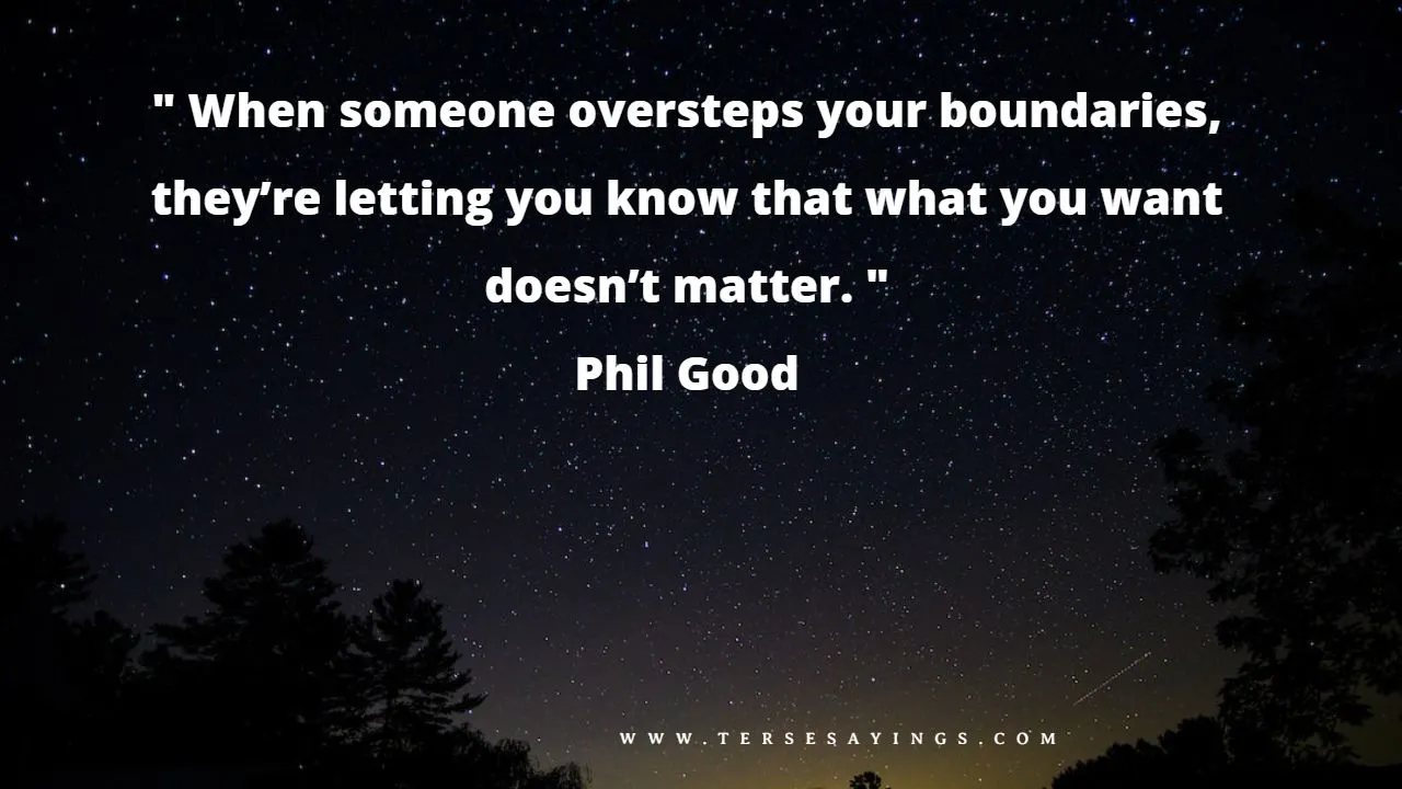 Boundaries in Relationships Quotes