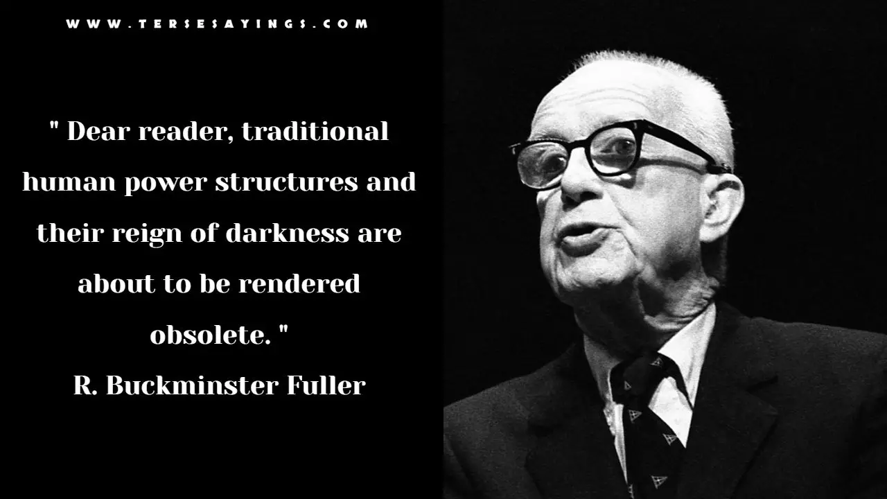 Buckminster Fuller Quote Obsolete