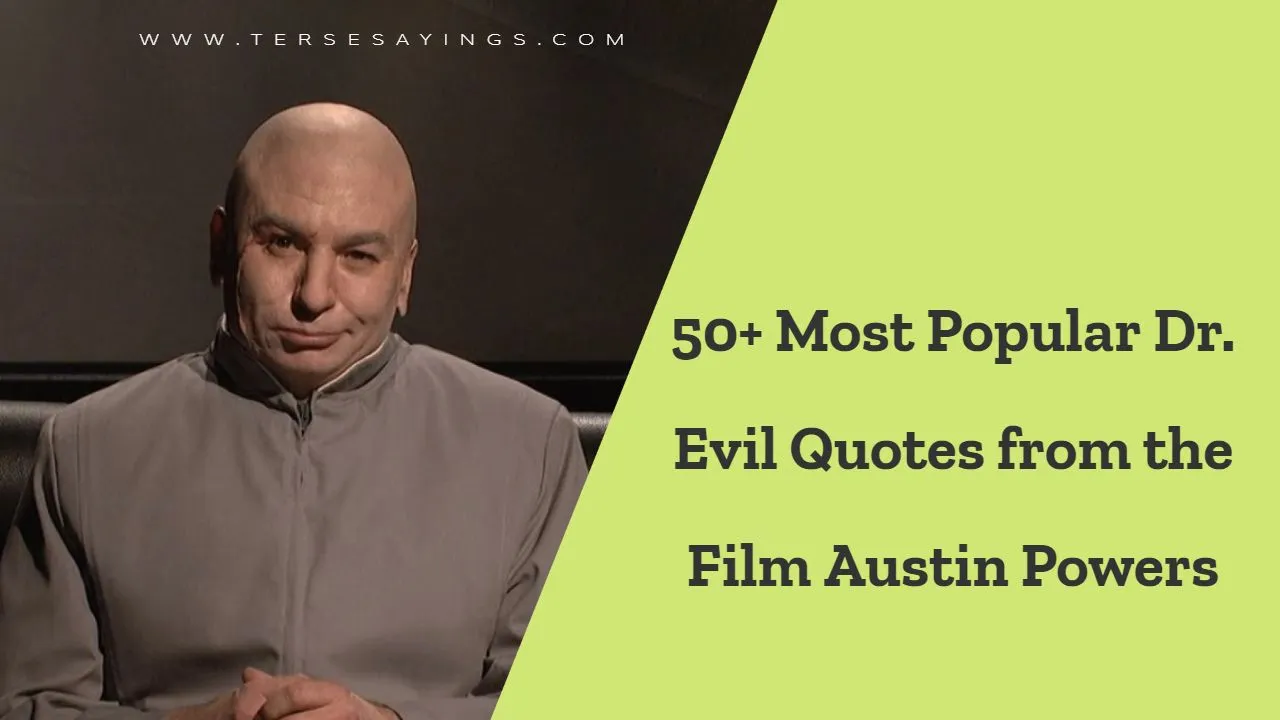 Dr. Evil Quotes
