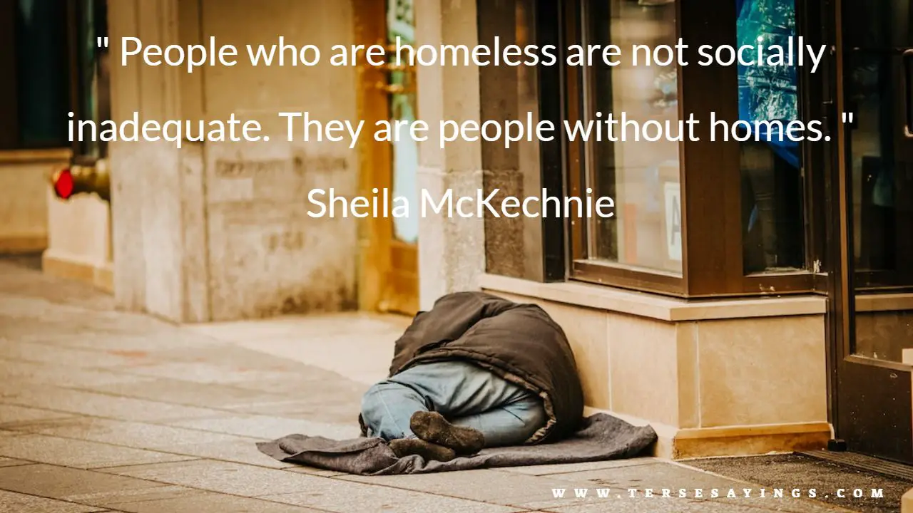 helping homeless people quotes