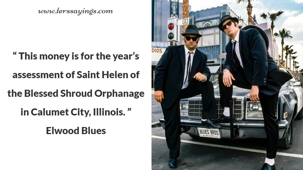 Blues Brothers Quotes Hit It