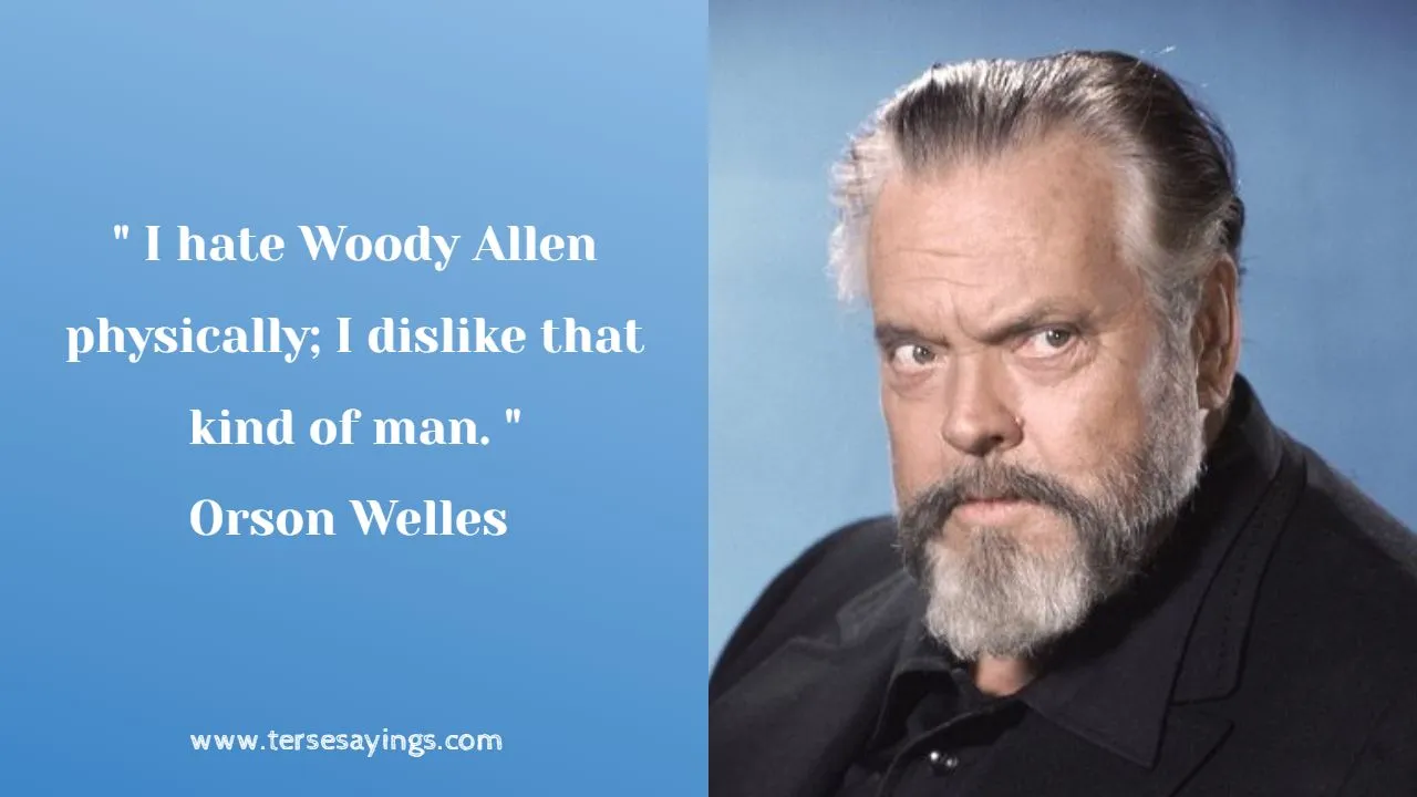 Funny Orson Welles Quotes