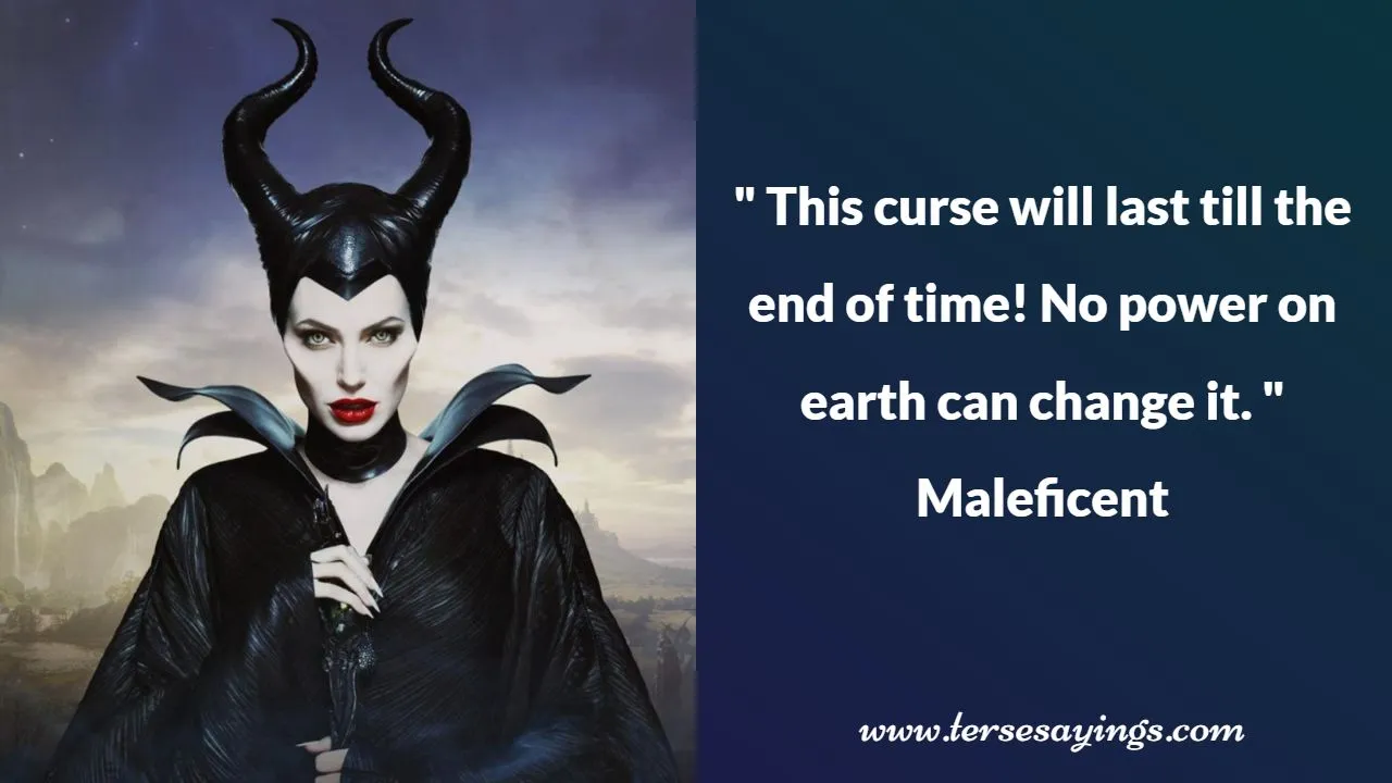 Maleficent Quotes