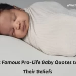 Best 60+ Bible Pro Life Quotes That Teach Us To Embrace Life