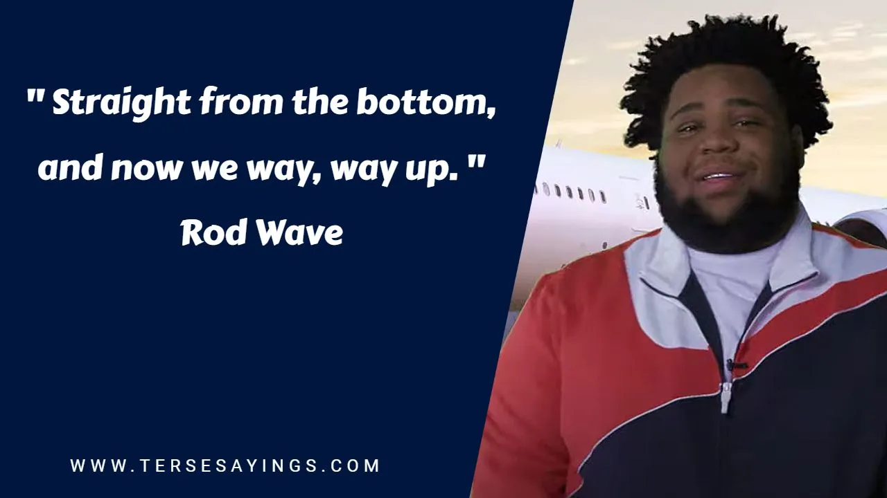 Rod Wave Quotes about Pain