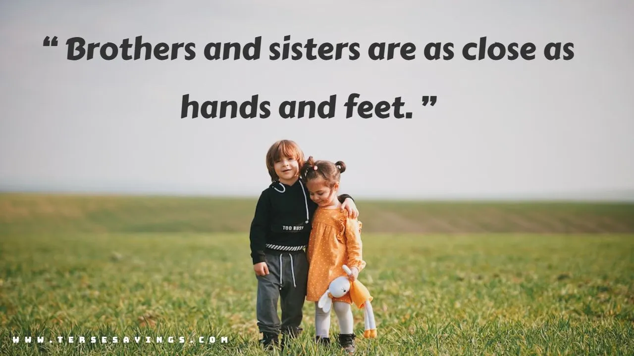 Best Brother And Sister Quotes Short