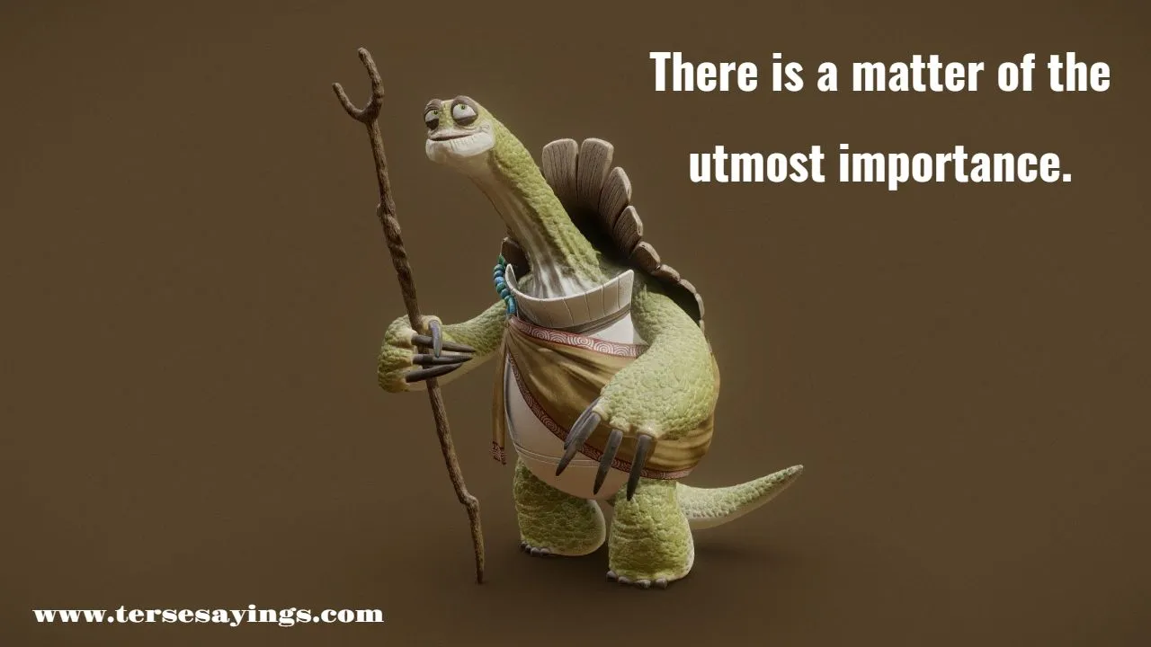 Best Funny Master Oogway Quotes