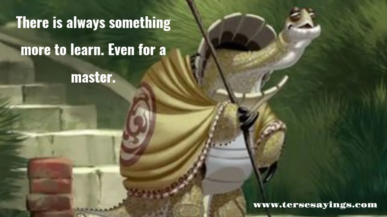 Inspirational Master Oogway Quotes