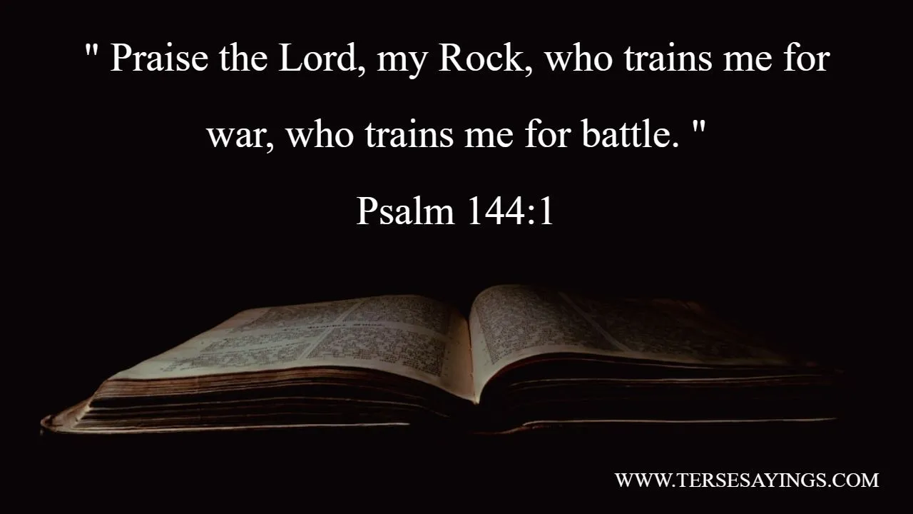 Prayer Warrior Bible Verse
