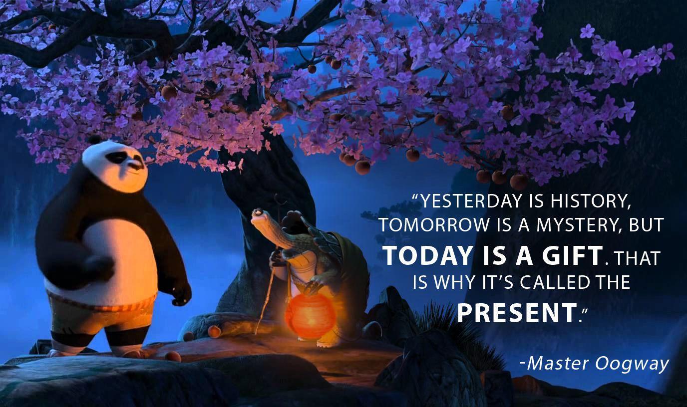 Master Oogway’s Present Quote